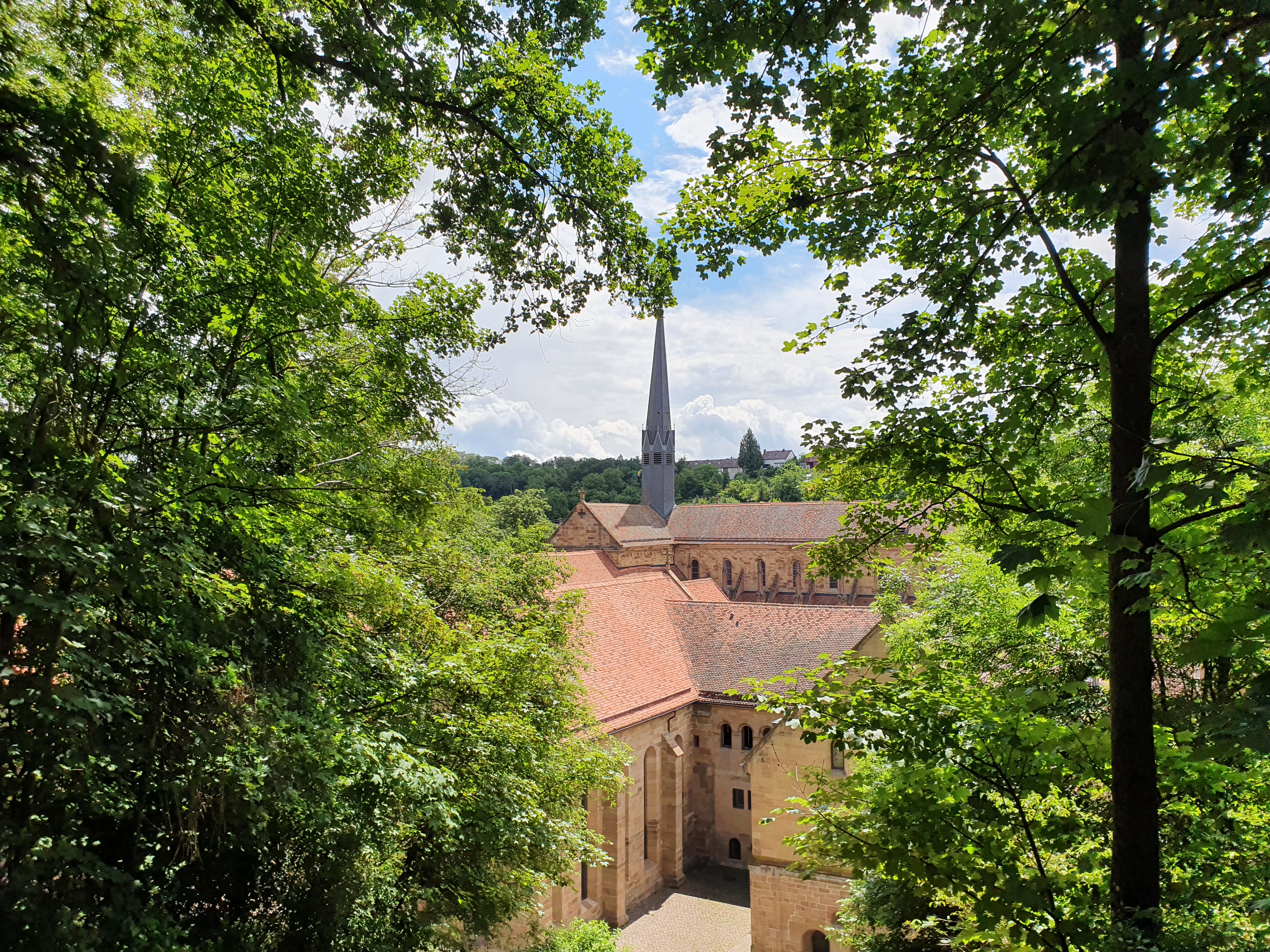 Blick vom Klosterberg auf das Kloster Maulbronn