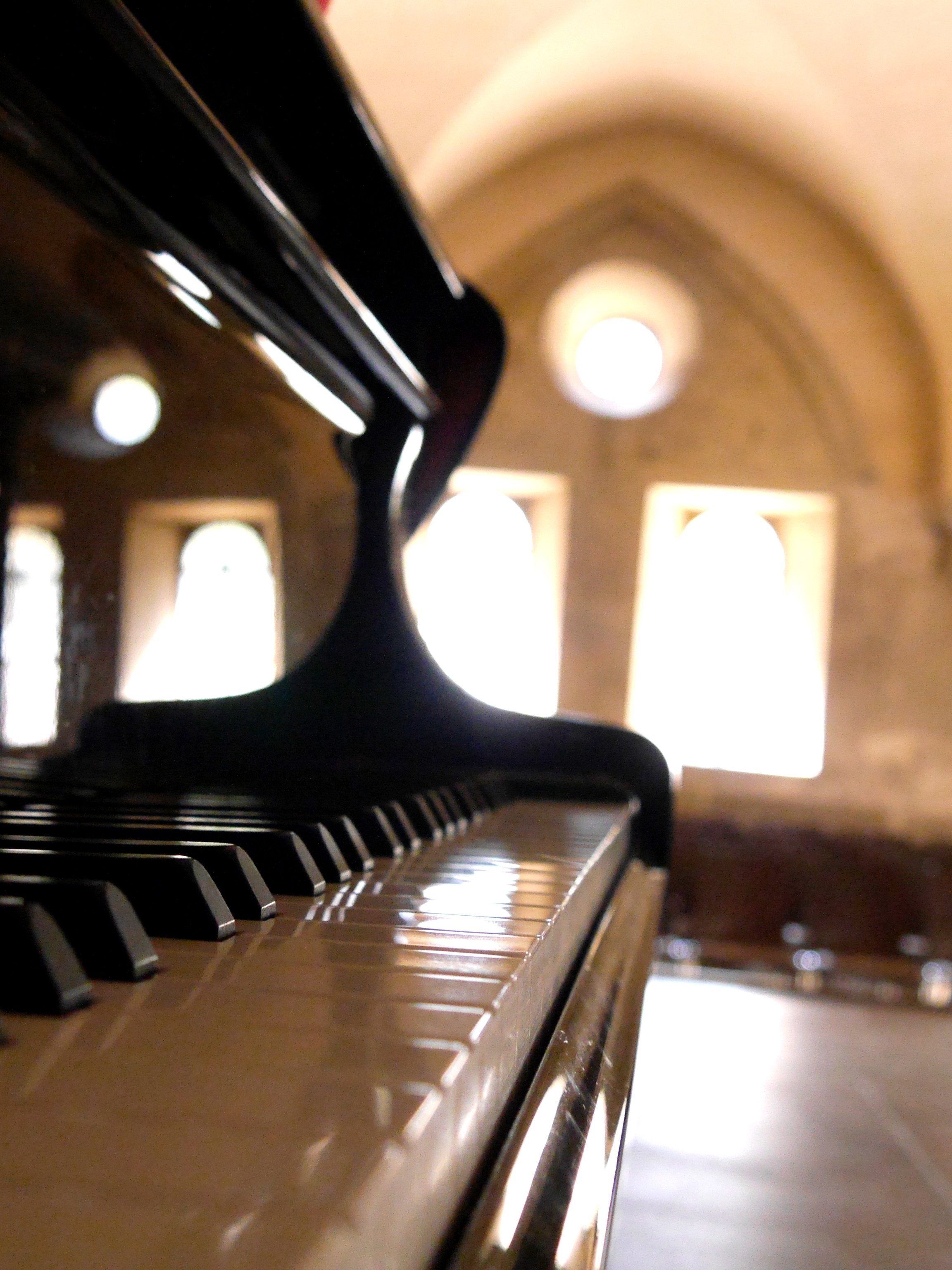 Klavier im Laienrefektorium des Kloster Maulbronn